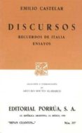 discursos, recuerdos de italia. ensayos-emilio castelar-9789684325746 discursos, recuerdos de italia. ensayos-emilio castelar-9789684325746
