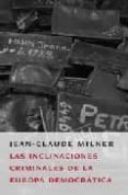 las inclinaciones criminales de la europa democratica-9789875001046 las inclinaciones criminales de la europa democratica-9789875001046
