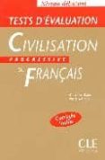 civilisation progressive du français. tests d evaluation (debutan t) (corriges inclus)-catherine carlo-mariella causa-9782090337556 civilisation progressive du français. tests d evaluation (debutan t) (corriges inclus)-catherine carlo-mariella causa-9782090337556