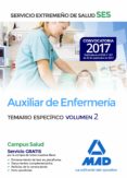 auxiliar de enfermeria del servicio extremeño de salud (ses): temario especifico (vol. 2)-9788414210956 auxiliar de enfermeria del servicio extremeño de salud (ses): temario especifico (vol. 2)-9788414210956