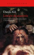 leccion de anatomia-danilo kis-9788415689256 leccion de anatomia-danilo kis-9788415689256