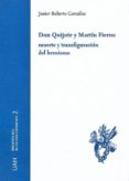 don quijote y martin fierro: muerte y transfiguracion del heroismo (ebook)-9788416599356 don quijote y martin fierro: muerte y transfiguracion del heroismo (ebook)-9788416599356
