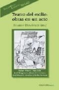 teatro del exilio. obras en un acto-ricardo domenech-9788424510756 teatro del exilio. obras en un acto-ricardo domenech-9788424510756