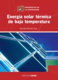 energia solar termica de baja temperatura-marcelo romero-9788432920356 energia solar termica de baja temperatura-marcelo romero-9788432920356