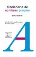 diccionario de nombres propios-9788467023756 diccionario de nombres propios-9788467023756