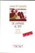 de la frase al text-josep m. castella lidon-9788475963556 de la frase al text-josep m. castella lidon-9788475963556