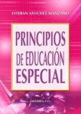 principios de educacion especial-esteban sanchez manzano-9788483163856 principios de educacion especial-esteban sanchez manzano-9788483163856