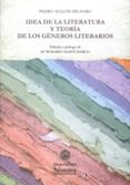 idea de la literatura y teoria de los generos literatios-pedro aullon de haro-9788490125656 idea de la literatura y teoria de los generos literatios-pedro aullon de haro-9788490125656