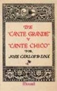 de cante grande y cante chico-jose carlos de luna-9788498620856 de cante grande y cante chico-jose carlos de luna-9788498620856