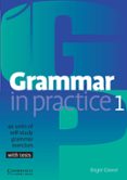 grammar in practice 1: 40 units of self-study grammar exercises ( with tests)-roger gower-9780521665766 grammar in practice 1: 40 units of self-study grammar exercises ( with tests)-roger gower-9780521665766