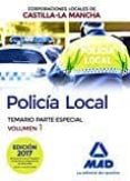 policía local de castilla-la mancha. temario. parte especial. volumen 1-9788414203866 policía local de castilla-la mancha. temario. parte especial. volumen 1-9788414203866