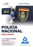 policia nacional escala basica: test (vol. 1): ciencias juridicas-9788414214466 policia nacional escala basica: test (vol. 1): ciencias juridicas-9788414214466
