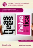 composicion de textos en productos graficos. argg0110 (ebook)-9788416351466 composicion de textos en productos graficos. argg0110 (ebook)-9788416351466