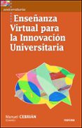 enseñanza virtual para la innovacion universitaria-9788427714366 enseñanza virtual para la innovacion universitaria-9788427714366