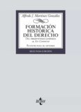 Descargar libros gratis para ipad cydia FORMACIÓN HISTÓRICA DEL DERECHO in Spanish 9788430983766 RTF PDB MOBI de ALFREDO JOSÉ MARTÍNEZ GONZÁLEZ