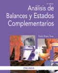 analisis de balances y estados complementarios (2ª ed)-pedro rivero torre-9788436823066 analisis de balances y estados complementarios (2ª ed)-pedro rivero torre-9788436823066