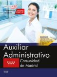 auxiliar administrativo comunidad de madrid: test-9788468180366 auxiliar administrativo comunidad de madrid: test-9788468180366