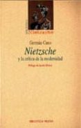 nietzsche y la critica de la modernidad-german cano-9788470308666 nietzsche y la critica de la modernidad-german cano-9788470308666