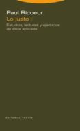 lo justo 2: estudios, lecturas y ejercicios de-paul ricoeur-9788481649666 lo justo 2: estudios, lecturas y ejercicios de-paul ricoeur-9788481649666