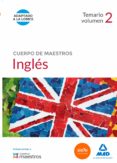 cuerpo de maestros inglés. temario volumen 2-9788490931066 cuerpo de maestros inglés. temario volumen 2-9788490931066