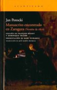manuscrito encontrado en zaragoza (version de 1810)-jan potocki-9788492649266 manuscrito encontrado en zaragoza (version de 1810)-jan potocki-9788492649266