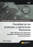 fiscalidad de los productos y operaciones financieras-albert sagues-9788496998766 fiscalidad de los productos y operaciones financieras-albert sagues-9788496998766