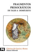fragmentos presocraticos: de tales a democrito-9788420666976 fragmentos presocraticos: de tales a democrito-9788420666976