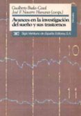 avances en la investigacion del sueño y sus trastornos-gualberto buela-casal-jose francisco navarro humanes-9788432306976 avances en la investigacion del sueño y sus trastornos-gualberto buela-casal-jose francisco navarro humanes-9788432306976