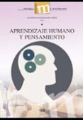 aprendizaje humano y pensamiento-antonio maldonado lopez-9788433858276 aprendizaje humano y pensamiento-antonio maldonado lopez-9788433858276