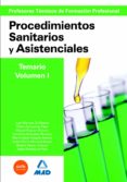 cuerpo de profesores tecnicos de formacion profesional. procedimi entos sanitarios y asistenciales. volumen i-9788467617276 cuerpo de profesores tecnicos de formacion profesional. procedimi entos sanitarios y asistenciales. volumen i-9788467617276