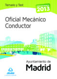 oficial mecanico conductor del ayuntamiento de madrid. temario y test-fernando martos navarro-9788467694376 oficial mecanico conductor del ayuntamiento de madrid. temario y test-fernando martos navarro-9788467694376