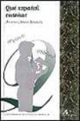 que español enseñar-francisco moreno fernandez-9788476354476 que español enseñar-francisco moreno fernandez-9788476354476