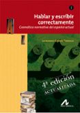 hablar y escribir correctamente tomo i gramatica n (4ª ed.)-leonardo gomez torrego-9788476358276 hablar y escribir correctamente tomo i gramatica n (4ª ed.)-leonardo gomez torrego-9788476358276