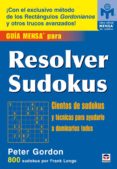 guia mensa para resolver sudokus-peter gordon-9788479026776 guia mensa para resolver sudokus-peter gordon-9788479026776