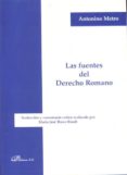las fuentes del derecho romano (ebook)-9788490312476 las fuentes del derecho romano (ebook)-9788490312476