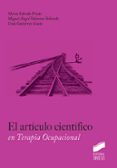 el articulo cientifico en terapia ocupacional-maria sobrido prieto-miguel angel talavera valverde-uxia gutierrez couto-9788491710776 el articulo cientifico en terapia ocupacional-maria sobrido prieto-miguel angel talavera valverde-uxia gutierrez couto-9788491710776