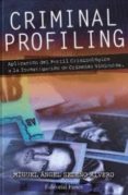 criminal profiling-miguel angel sedeño-rivero-9788494694776 criminal profiling-miguel angel sedeño-rivero-9788494694776
