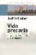 vida precaria: el poder del duelo y la violencia-judith butler-9789501265576 vida precaria: el poder del duelo y la violencia-judith butler-9789501265576