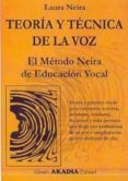 teoria y tecnica de la voz: el metodo neira de educacion vocal-laura neira-9789875701076 teoria y tecnica de la voz: el metodo neira de educacion vocal-laura neira-9789875701076