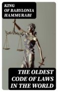 Libro de descarga en línea THE OLDEST CODE OF LAWS IN THE WORLD (Literatura española) 8596547010586 