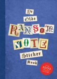 YE OLDE RANSOM NOTE STICKER BOOK-17517269-otro-formato
