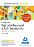 cuerpo de gestión procesal y administrativa de la administración de justicia (turno libre).temario volumen 2-9788414212486 cuerpo de gestión procesal y administrativa de la administración de justicia (turno libre).temario volumen 2-9788414212486