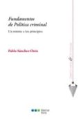 fundamentos de politica criminal-pablo sanchez-ostiz gutierrez-9788415664086 fundamentos de politica criminal-pablo sanchez-ostiz gutierrez-9788415664086
