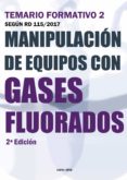 manipulación de equipos con gases fluorados (2ª ed.)-9788416338986 manipulación de equipos con gases fluorados (2ª ed.)-9788416338986
