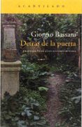 detrás de la puerta (la novela de ferrara iv)-giorgio bassani-9788417346386 detrás de la puerta (la novela de ferrara iv)-giorgio bassani-9788417346386