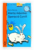 alerta maxima: operacio conill-katie davies-9788466130486 alerta maxima: operacio conill-katie davies-9788466130486