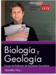 cuerpo de profesores de enseñanza secundaria. biología y geología. temario vol. i.-9788468167886 cuerpo de profesores de enseñanza secundaria. biología y geología. temario vol. i.-9788468167886
