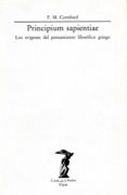 principium sapientiae-francis mac donald cornford-9788477740186 principium sapientiae-francis mac donald cornford-9788477740186
