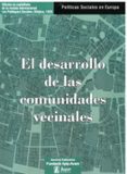 el desarrollo de las comunidades vecinales-9788496913486 el desarrollo de las comunidades vecinales-9788496913486