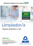 limpiador/a del servicio andaluz de salud. temario especifico y test-9788414200896 limpiador/a del servicio andaluz de salud. temario especifico y test-9788414200896